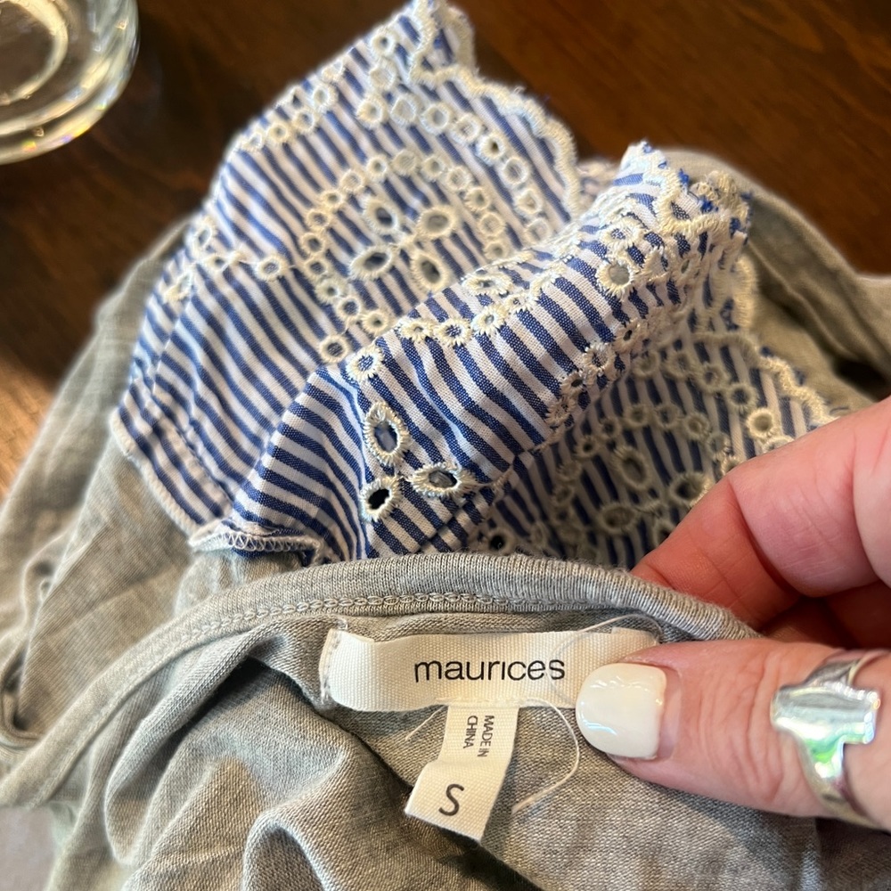 Eyelet Tee - Picture 4 of 4